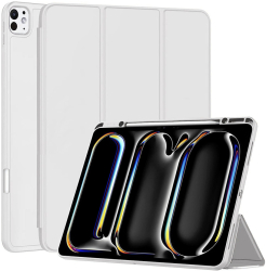 Husa Protectie pentru iPad Pro 13 2024 Q35 TPU Metal Gray 