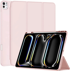 Husa Protectie pentru iPad Pro 13 2024 Q36 TPU Powder Pink 