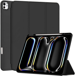 Husa Protectie pentru iPad Pro 13 2024 Q42 TPU Deep Dark 