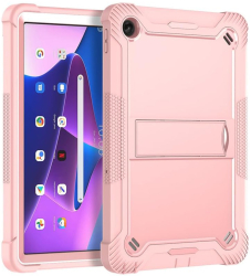 Husa Protectie pentru Lenovo Tab M10 Plus 3rd Gen TB 125F/TB 128F + Folie R72 Lexgard Golden Rose 