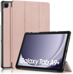 Husa Protectie pentru Samsung Galaxy Tab A9 Plus X36 Nanotextil Golden Rose
