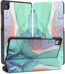Husa Protectie pentru Samsung Galaxy Tab A9 X16 Nanotextil Lucky Green Time 