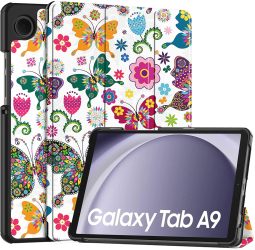 Husa Protectie pentru Samsung Galaxy Tab A9 X23 Nanotextil Butterfly 