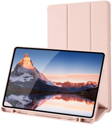 Husa Protectie pentru Samsung Galaxy Tab S6 Lite 2020/2022/2024 R28 TPU Powder Pink 