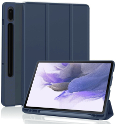 Husa Protectie pentru Samsung Galaxy Tab S7 FE K90 TPU Dark Blue 