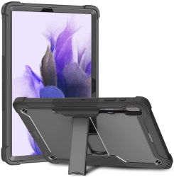 Husa Protectie pentru Samsung Galaxy Tab S7 Plus/S8 Plus + Folie R69 Lexgard Deep Dark 