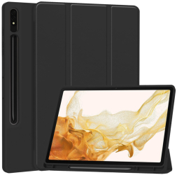 Husa Protectie pentru Samsung Galaxy Tab S7/S8 R39 TPU Deep Dark 