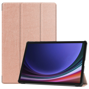 Husa Protectie pentru Samsung Galaxy Tab S9 Plus/S9 FE Plus SoL Compact B54 Nanotextil Golden Rose 