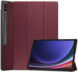Husa Protectie pentru Samsung Galaxy Tab S9 Plus/S9 FE Plus SoL Compact B57 Nanotextil Noble Red 