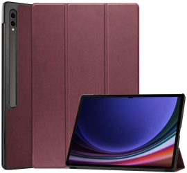 Husa Protectie pentru Samsung Galaxy Tab S9 Ultra SoL Grip B66 Nanotextil Noble Red 