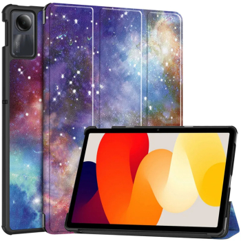 Husa Protectie pentru Xiaomi Noble Redmi Pad SE 11 X30 Nanotextil Galaxy 