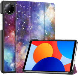 Husa Protectie pentru Xiaomi Noble Redmi Pad SE 8.7 M69 Nanotextil Galaxy 