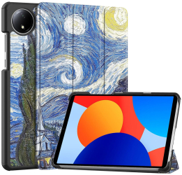 Husa Protectie pentru Xiaomi Noble Redmi Pad SE 8.7 M70 Nanotextil Starry Night 