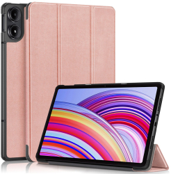 Husa Protectie pentru Xiaomi Redmi Pad Pro/Poco Pad C56 Nanotextil Golden Rose