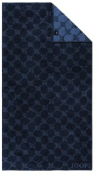 Prosop de baie 50x100 cm JOOP 100 bumbac colectie Cornflower bleumarin 