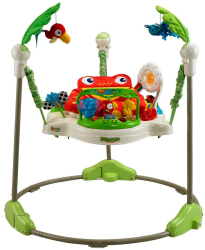 Saritor pentru copii cu Centru de Activitati Vichema® Baby Jumper Scaun rotativ 360° 3 trepte de inaltime Sunete Lumini Acceso