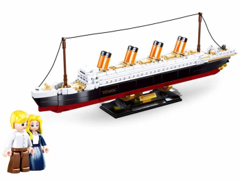 Set de constructie 481 piese Titanic - Sluban 