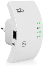 Amplificator EDAR Pentru Semnal Wireless Timeless Tools WiFi Repeater Timeless Tools 300 mbps WLAN 2.4 GHz Alb