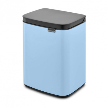 Cos de gunoi mic Brabantia Bo 1006626 4 l Deschidere lina si silentioasa Baza antiderapanta Albastru deschis 