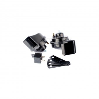 Set 2 claxoane auto 12v cu releu universale 