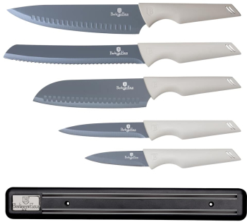 Set de 6 cutite cu suport magnetic Berlinger Haus Aspen Collection 