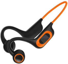 Casti Sport EDAR Fara Fir Conductie Osoasa Pentru Sport Fitness Inot Waterproof Cu Microfon Sunet Stereo Pliabile Bluetooth 5.3 Ac 