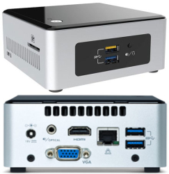 MiniPC INTEL NUC5CPYH Intel Core Celeron N3050 8GB DDR3 SSD 120GB Intel HD Graphics WIFI 