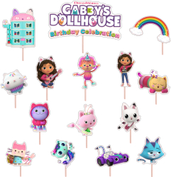 Set figurine tort/briose Gabbys Dollhouse KZE Prints Photo Paper Glossy 
