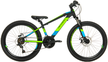Bicicleta Copii Devron Alaska - 24 Inch Negru-Verde