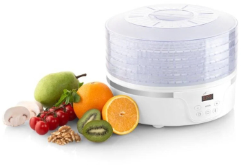 Deshidrator de alimente ETA Secca 7301 90000 380 W 5 niveluri 35-70 ° C afisaj LED alb 