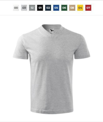 Tricou unisex Neck simplu Masculin Verde XL 