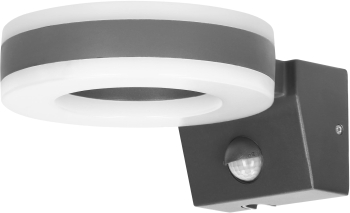 Aplica de gradina ADVITI Howlit AD-OP-6205GLPMR4 20W LED SMD 1800lm IP65 4000K senzor de miscare si crepuscular detectie 140 ° g 