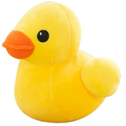 Ratusca Vesela din plus 18.5cm Galbena