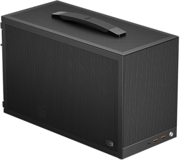 Carcasa PCCooler K101 MESH mini tower office fara sursa compatibil sursa SFX suporta 3xfan USB-C x 1 USB 3.1 x 2 3