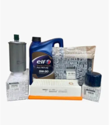 Pachet schimb ulei Dacia Duster 1.5 DCI filtre Dacia ulei Elf Evolution Fulltech FE 5W30 5L 