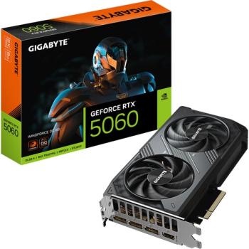 Placa video GIGABYTE GeForce RTX 5060 WINDFORCE OC 8GB GDDR7 128-bit DLSS 4.0 