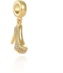 Charm Gold Shoe Model pentru bratara pandora Argint 