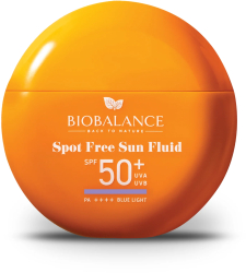 Spot Free fluid protectie solara SPF 50+ UVA & UVB PA++++ Blue Light BioBalance 40 ml 