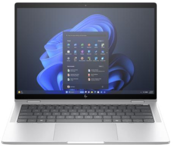 Laptop HP Elite x360 1040 G11 14 2.8K Touch Intel Core Ultra 7 155H 32GB LPDDR5X 1TB SSD Intel Arc Win 11 Pro Silver Laptop laptopuri