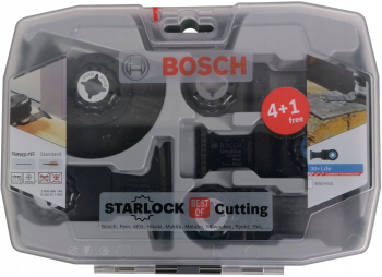 Set 5 accesorii pentru multicutter Bosch prindere Starlock taiere lemn si metal 