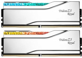 Kit Memorie G.Skill Trident Z5 Royal Intel XMP 3.0 RGB LED 64GB DDR5-6400MHz CL32 Dual Channel memorii