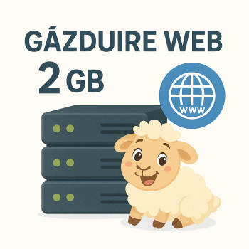 Gazduire web - 2GB de pasune/ an - Mioritic Host 