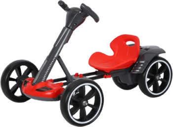 Kart electric pentru copii Kinderauto pliabil 45W telecomanda culoare rosie 