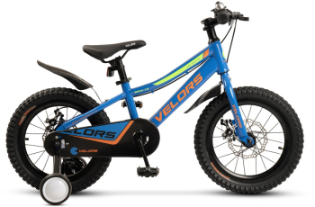 Bicicleta Copii 4-6 ani Velors V16345A 16 Albastru/Verde 