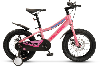 Bicicleta Copii 4-6 ani Velors V16345A 16 Roz/Albastru 