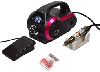 Freza de unghii profesionala ATOMKIT 45000 RPM 6 Capete de lucru Pila electrica Indeparteaza straturile Utilizat pentru manichiura-p 