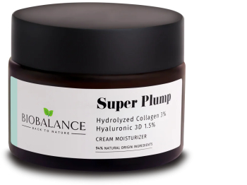 Super Plump Crema antirid intens hidratanta cu Colagen Hidrolizat 3 + Acid Hialuronic 3D 1.5 Bio Balance 50 ml 