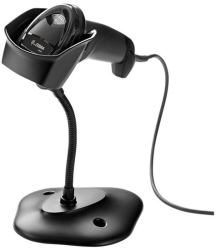Cititor coduri 1D/2D Zebra DS2208 cu stand 