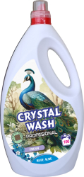 Detergent rufe Cristal Wash Fresh pentru rufe albe 5L 