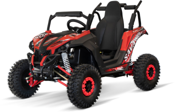 UTV electric pentru copii NITRO GoKid Savana 1200W 48V culoare rosu 